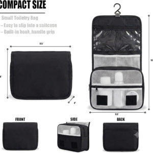 TRAVCUBE Compact Toiletry/Cosmetic Bag
